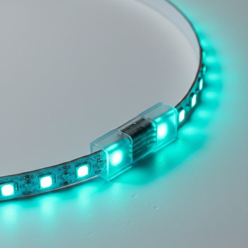 Connecteur Droit avec Picots pour Ruban LED RGB - Silamp France