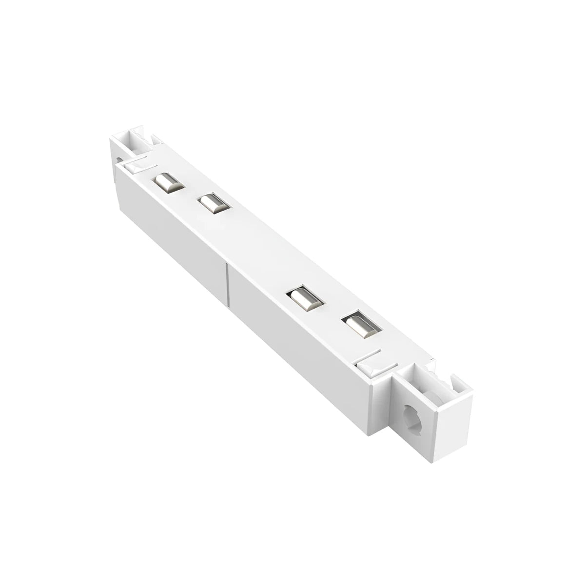 Connecteur Droit pour Rail Magnétique 48V Blanc - Silamp France