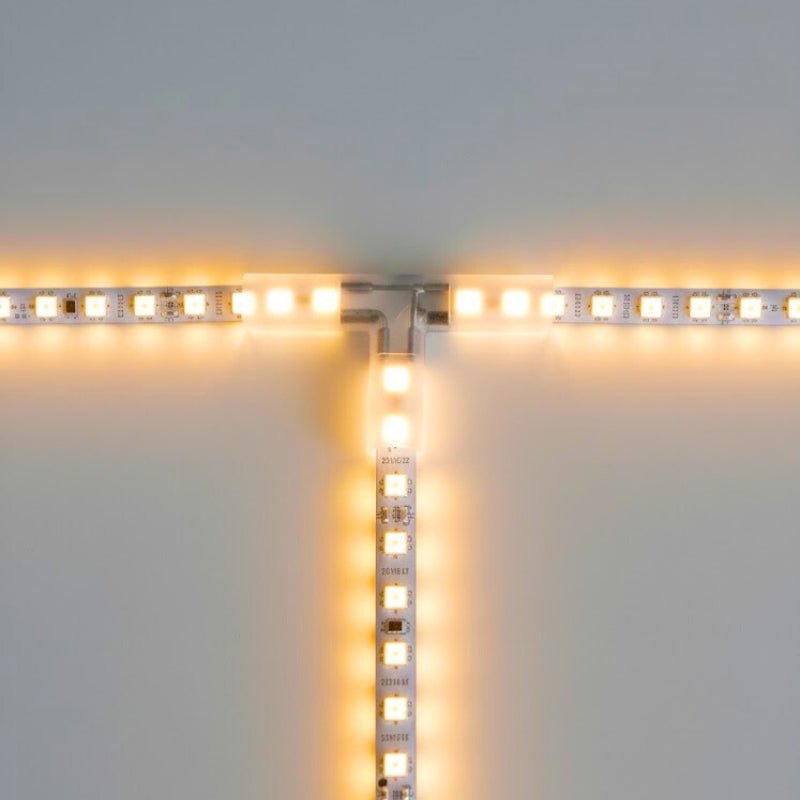 Connecteur en T avec Picots pour Ruban LED 10mm - Silamp France