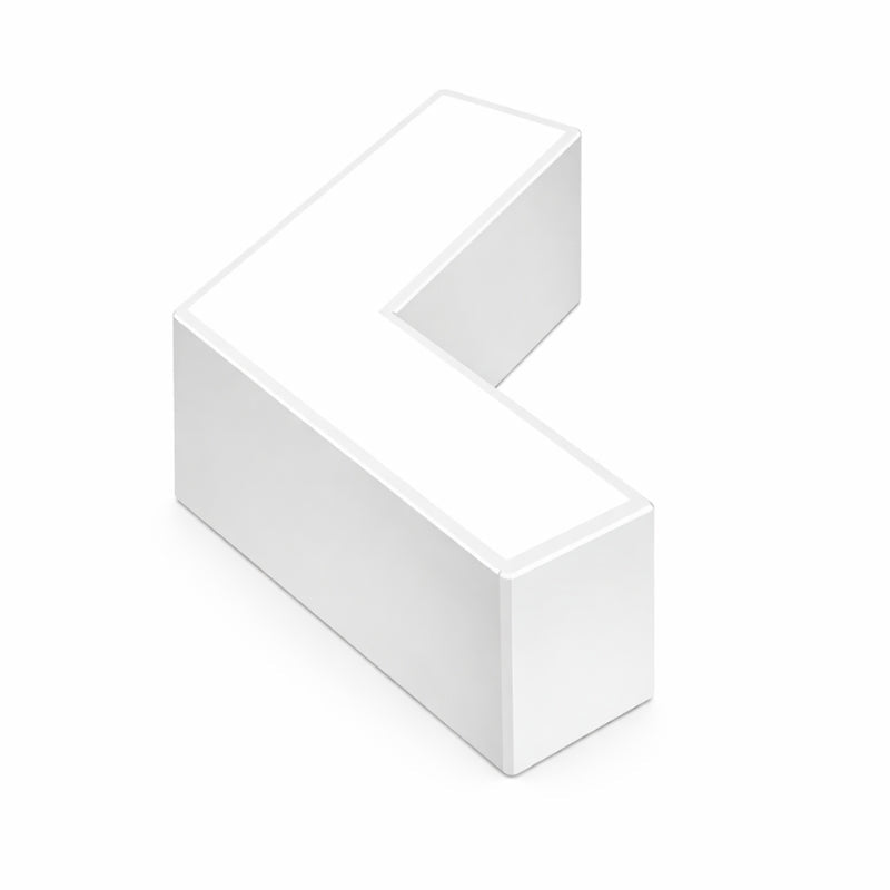 Connecteur L 120° 8W pour Suspension Linéaire Interconnectable BLANC - Silamp France