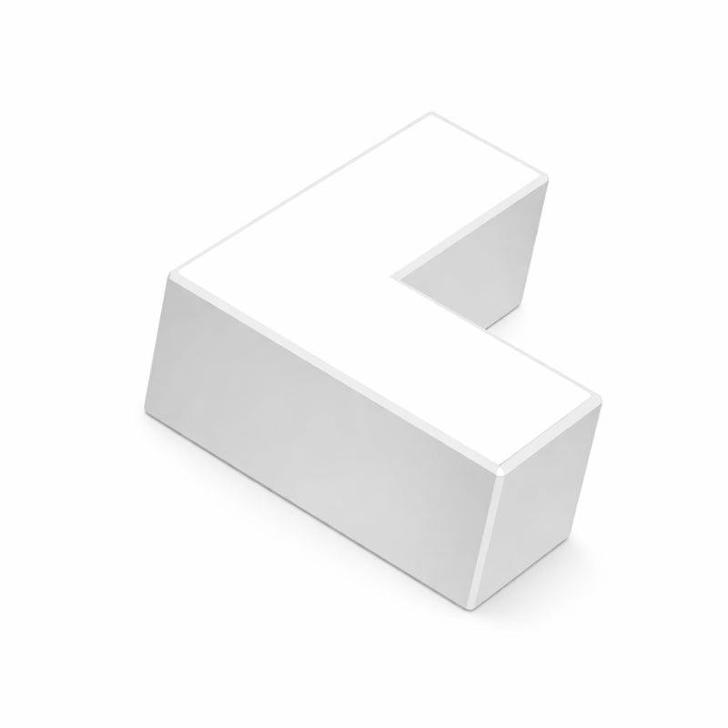 Connecteur L 90° 8W pour Suspension Linéaire Interconnectable BLANC - Silamp France