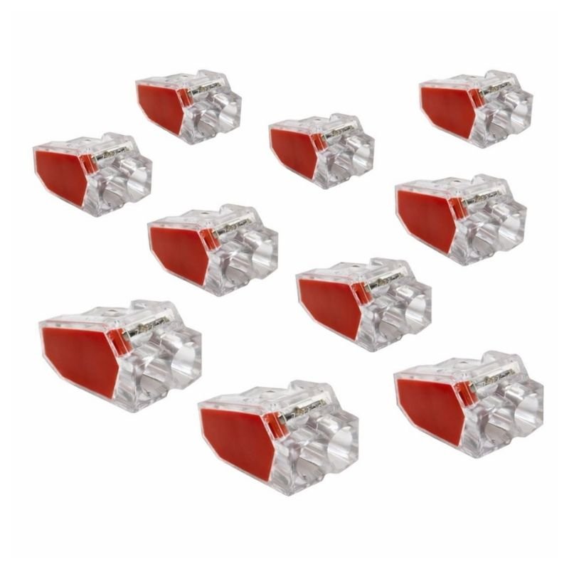 Connecteur Rapide 2 Entrées 450V 24A (Pack de 10) - Silamp France