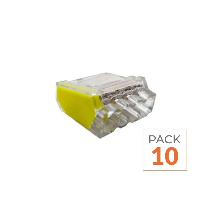 Connecteur Rapide 4 Entrées 450V 24A (Pack de 10) - Silamp France