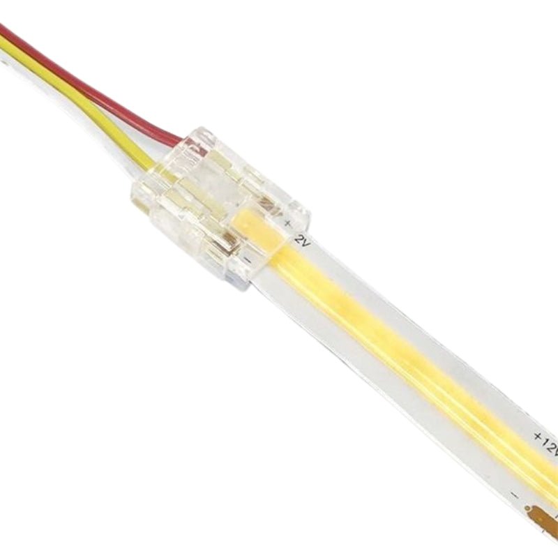 Connecteur Rapide avec Fil 10mm CCT pour Rubans LED COB CCT - Silamp France