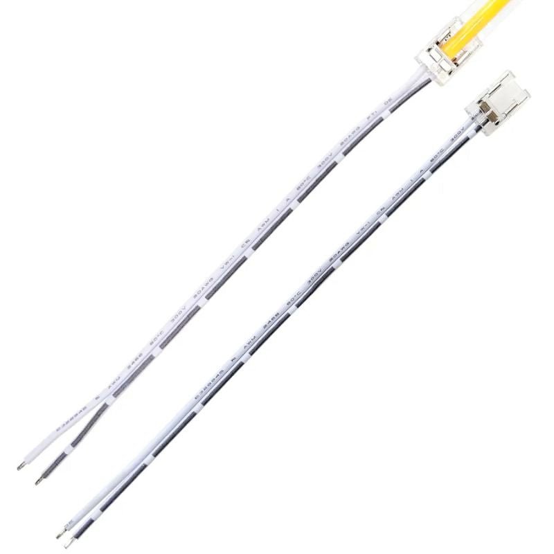 Connecteur Simple pour Ruban LED COB 8mm - Silamp France