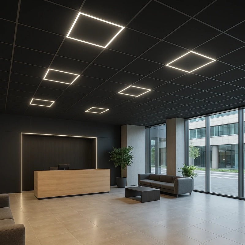 Dalle LED Cadre Lumineux 60x60 40W DALI - Blanc - Silamp France