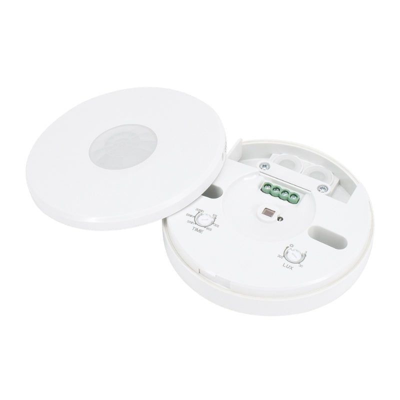 Détecteur de Mouvement en Saillie 8m 360° Blanc - Silamp France