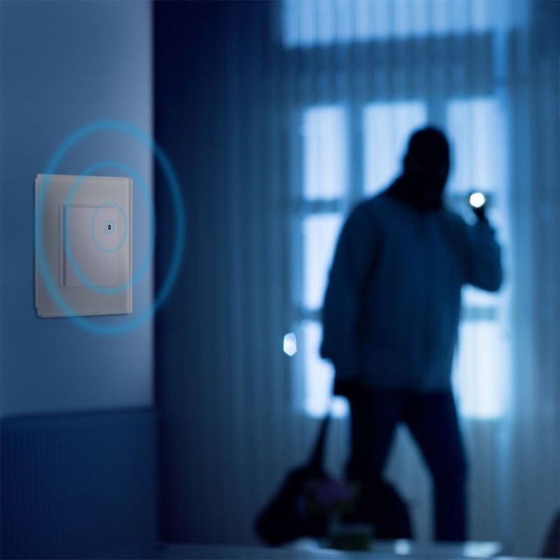 Détecteur de Mouvement Encastrable Micro Ondes Blanc - Silamp France