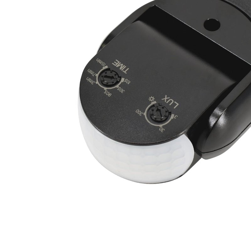 Détecteur de Mouvement Extérieur Infrarouge 300W max Noir - Silamp France