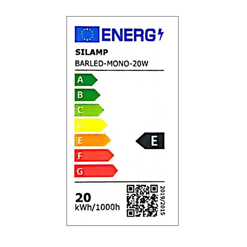 Éclairage sur Rail Linéaire Opaque Monophasé 20W 35cm Noir - Silamp France