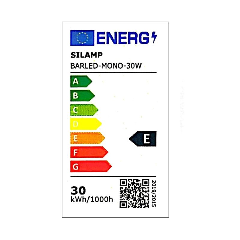 Éclairage sur Rail Linéaire Opaque Monophasé 30W 47cm Blanc - Silamp France