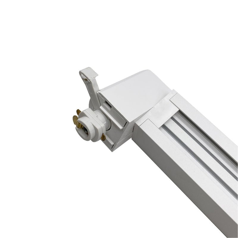 Éclairage sur Rail Linéaire Opaque Monophasé 30W 47cm Blanc - Silamp France