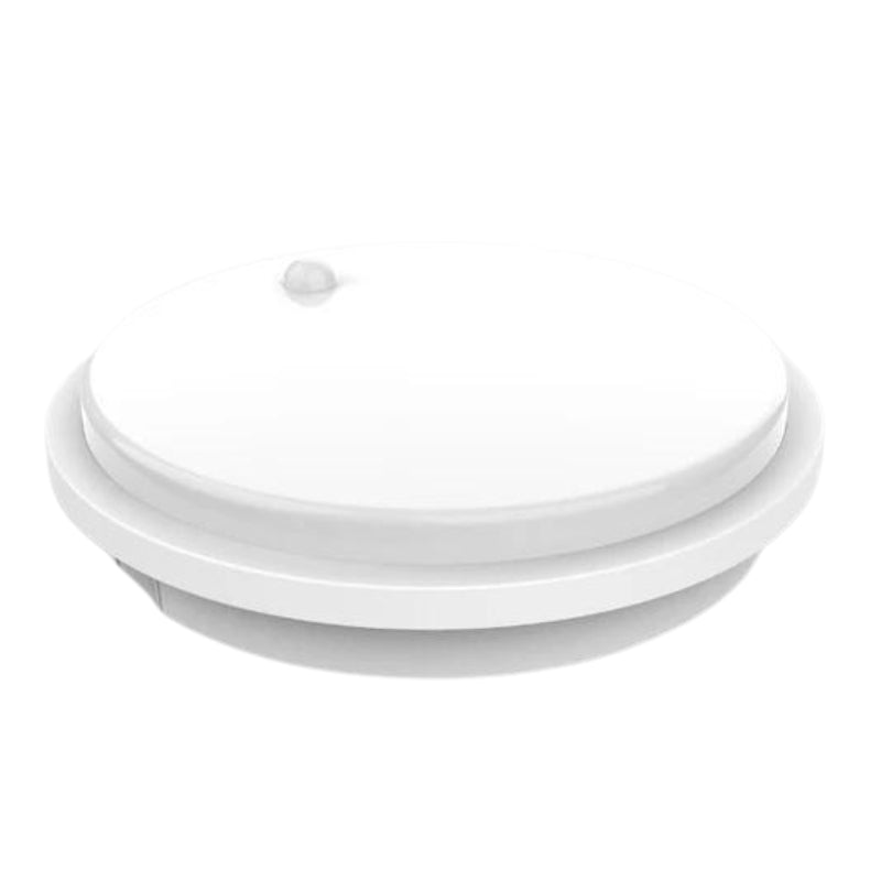 Hublot LED Extérieur Rond 10W IP54 Blanc avec détecteur de mouvement - Silamp France