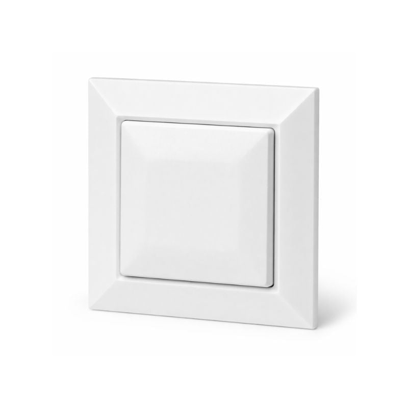 Interrupteur Mural Va - et - Vient Simple Encastré 10A 250V - Blanc Mat - Silamp France