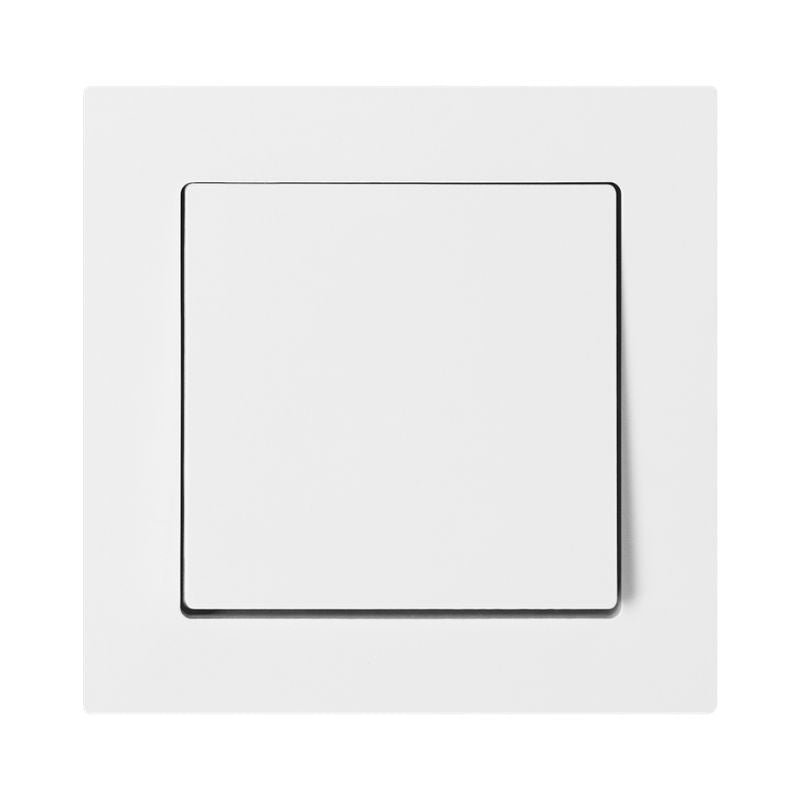 Interrupteur Va - et - Vient Simple Encastré 10A 250V - Blanc - Silamp France