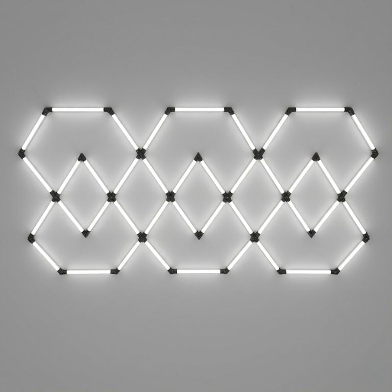 Kit 11 LED 428W - Forme Heptagone - Silamp France