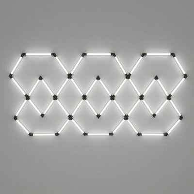 Kit 11 LED 428W - Forme Heptagone