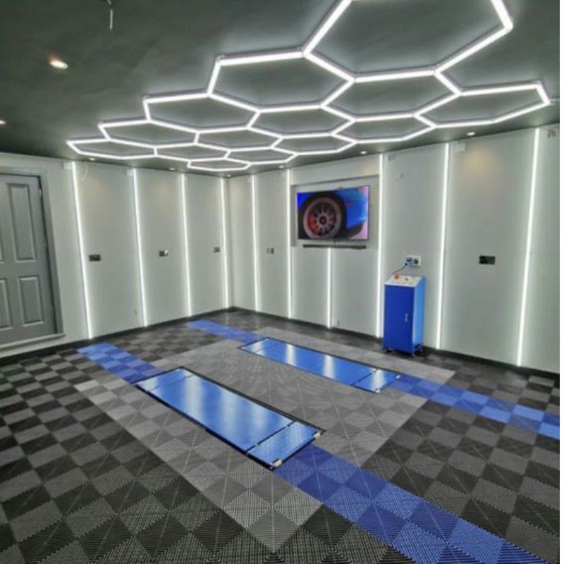 Kit 14 éclairages LED Hexagonal 370.5W - 110lm/W - Silamp France