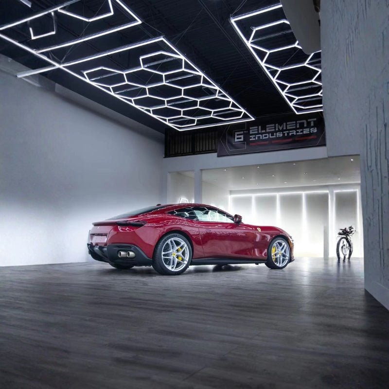 Kit 14 LED Hexagonal 562,5W avec cadre 110lm/w - Silamp France