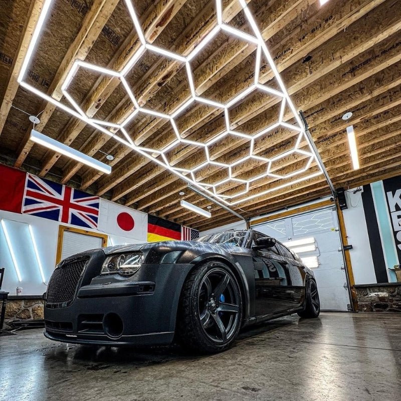 Kit 14 LED Hexagonal 562,5W avec cadre 110lm/w - Silamp France