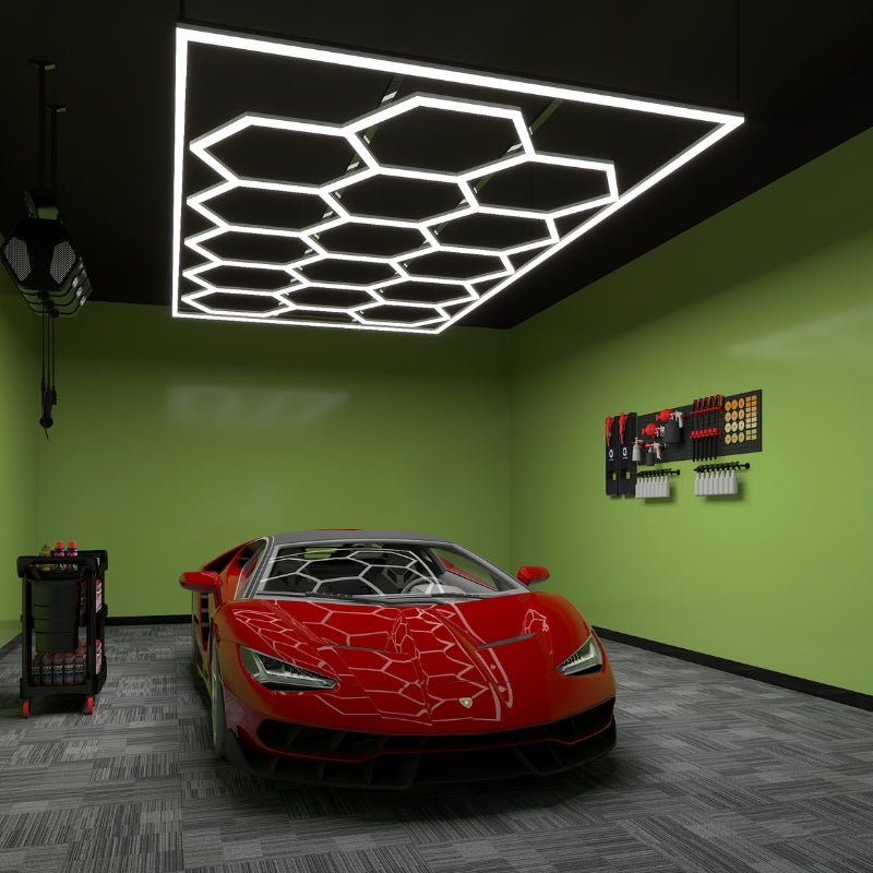 Kit 15 LED Hexagonal 582W avec cadre 110lm/w - Silamp France