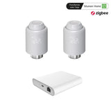 Kit 2 Têtes Thermostatiques Connectées + Passerelle ZigBee Ethernet