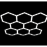 Kit 8 éclairages LED Hexagonal 280W - 120lm/W