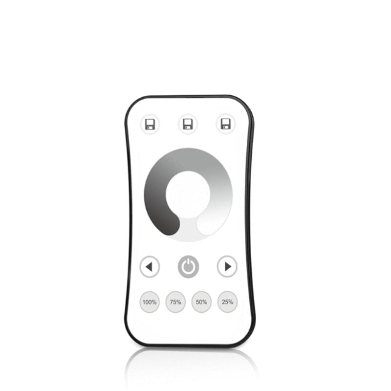 Kit Contrôleur LED Monocouleur RF 5 - 36V DC Max 8A avec Télécommande - Blanc - Silamp France
