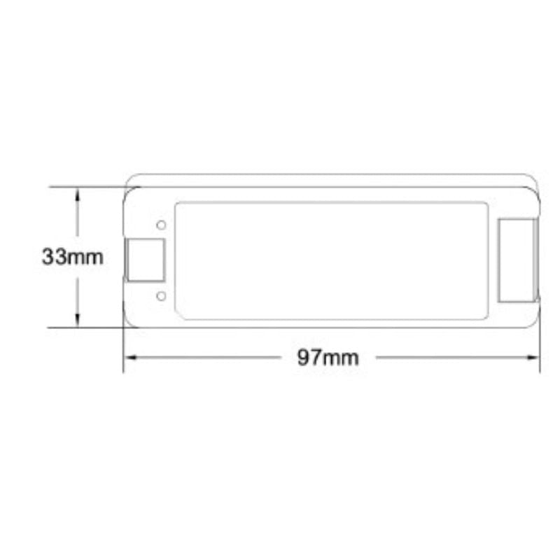 Kit Contrôleur LED Monocouleur RF 5 - 36V DC Max 8A avec Télécommande - Blanc - Silamp France