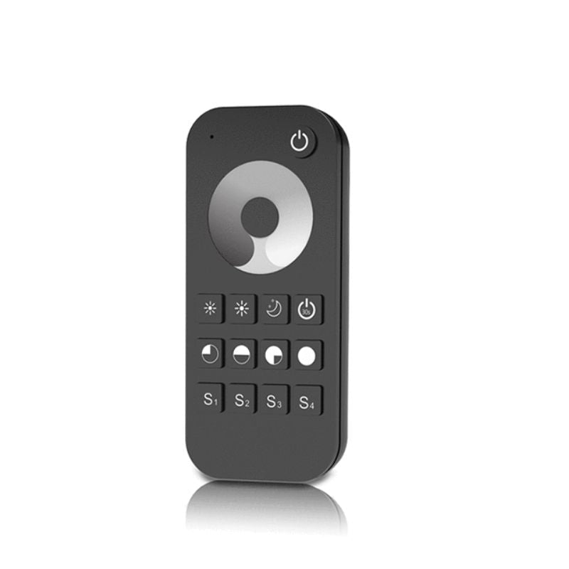 Kit Contrôleur LED Monocouleur RF 5 - 36V DC Max 8A avec Télécommande - Noir - Silamp France