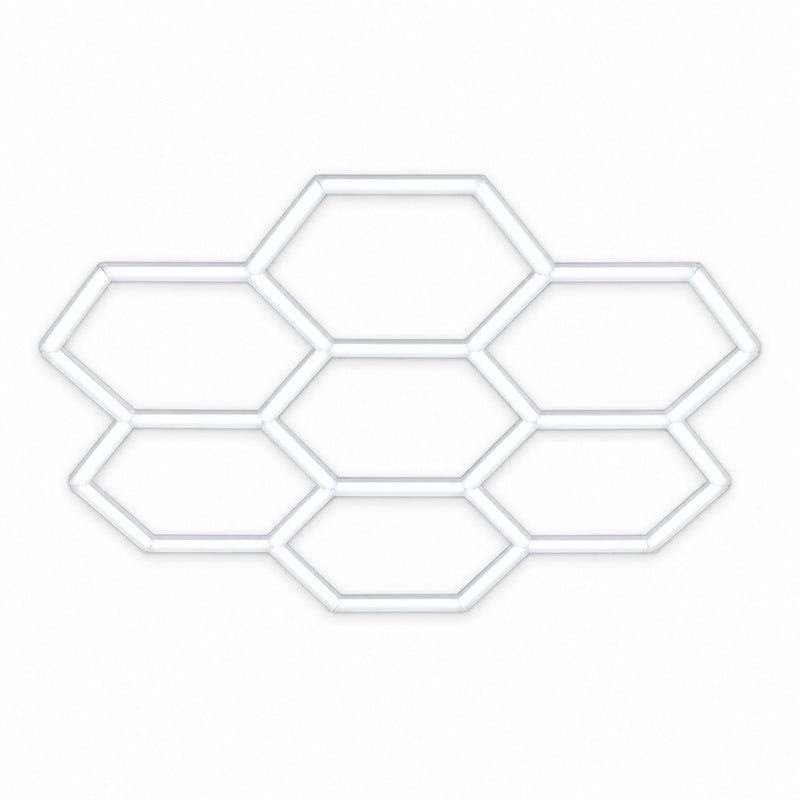 Kit Éclairage Ruche 7 Hexagones 195W 110lm/W - Silamp France