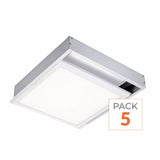 Kit Saillie BLANC pour Panneau LED 30x30 Slim (Pack)