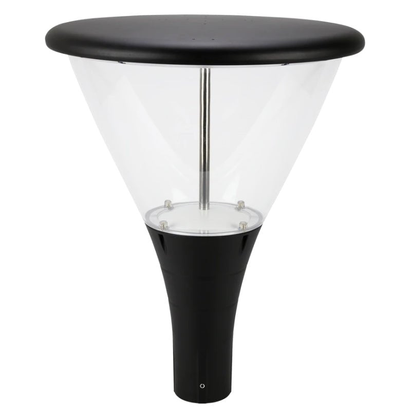 Lampadaire Public LED 60W 150lm/W IP66 Noir - Silamp France