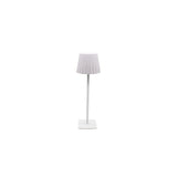 Lampe de Table Rechargeable Tactile Blanche Design 3W CCT - 3000K/4200K/6400K