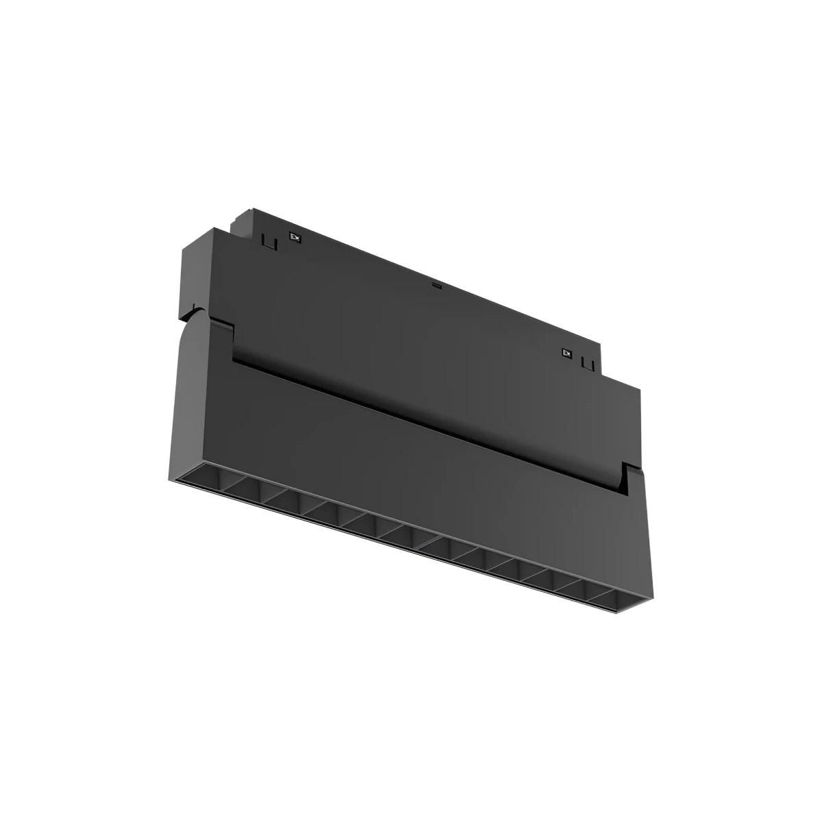 Linéaire LED Wall Washer Connecté Tuya 25cm 12W pour Rail Magnétique 48V Noir - Silamp France
