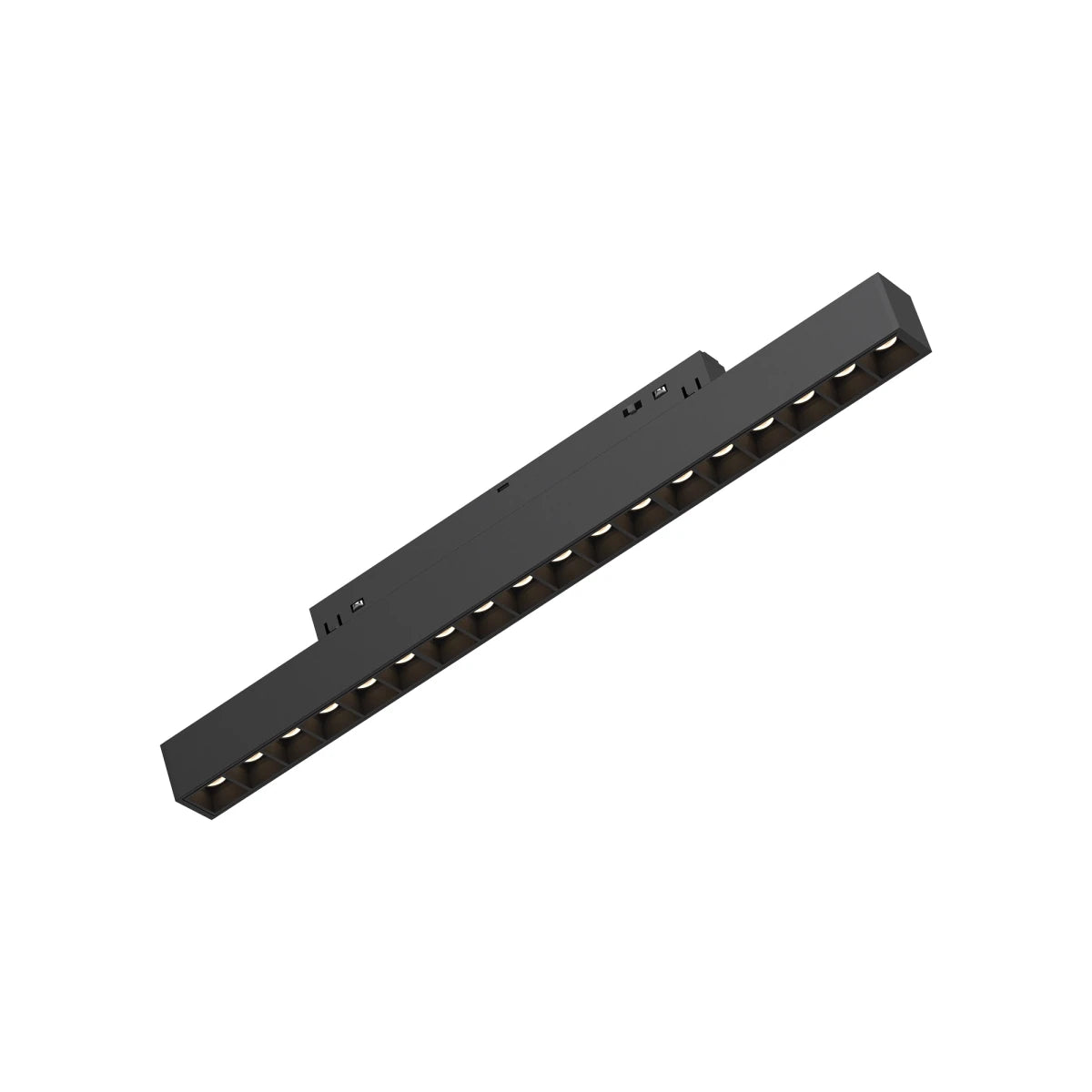 Linéaire Multi-Spots LED Connecté Tuya 33cm 18W pour Rail Magnétique 48V Noir - Silamp France