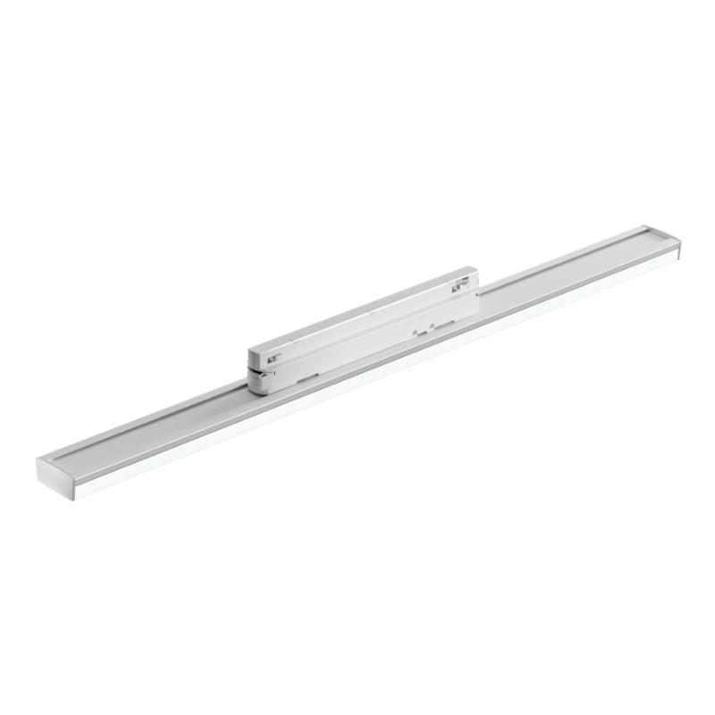Linéaire sur Rail Monophasé 30W 60cm 120° CCT BLANC - 3000K/4000K/6000K - Silamp France