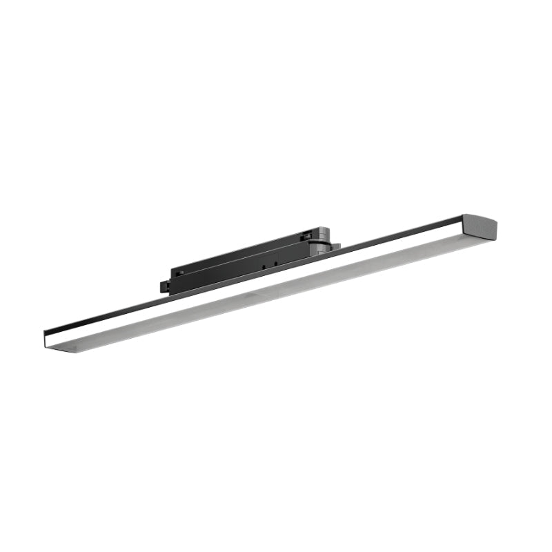 Linéaire sur Rail Monophasé 30W 60cm 120° CCT NOIR - 3000K/4000K/6000K - Silamp France