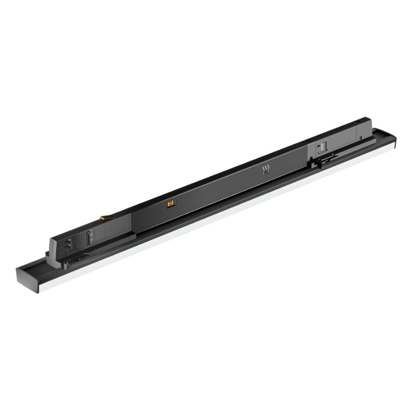 Linéaire sur Rail Triphasé 15 - 30W Ajustable 60cm 120° CCT Noir - 3000K/4000K/6000K - Silamp France