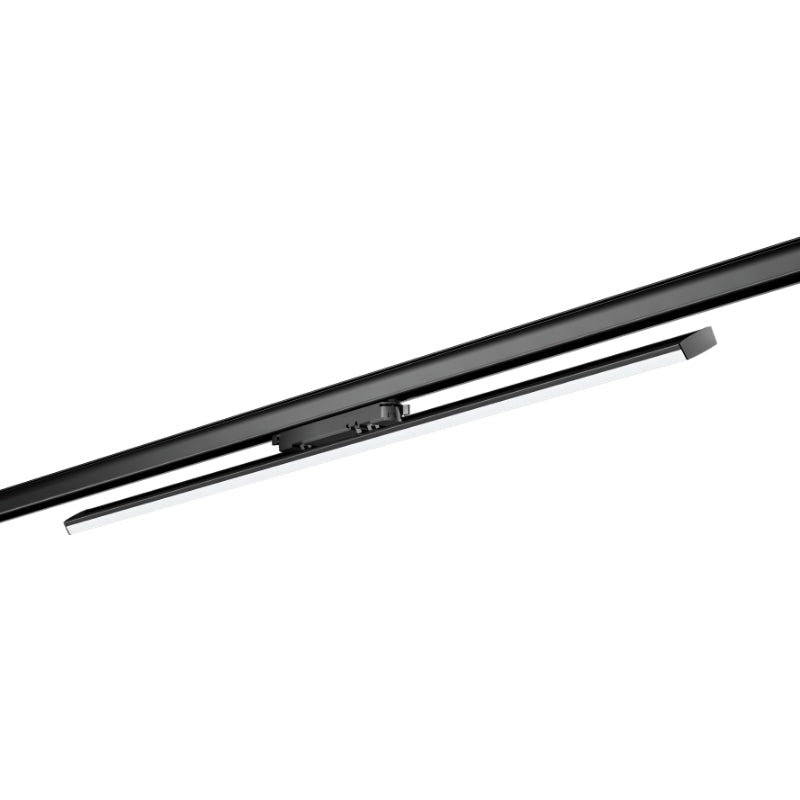 Linéaire sur Rail Triphasé 15 - 30W Ajustable 60cm 120° CCT Noir - 3000K/4000K/6000K - Silamp France