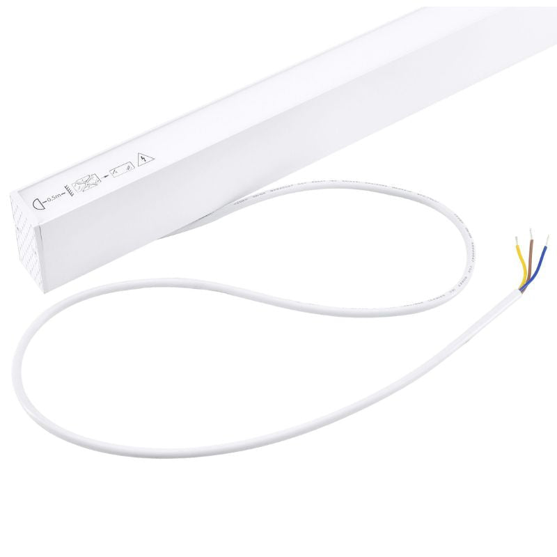 Linéaire Suspendu LED 30W 120cm Blanc - Garantie 5 ans - Silamp France