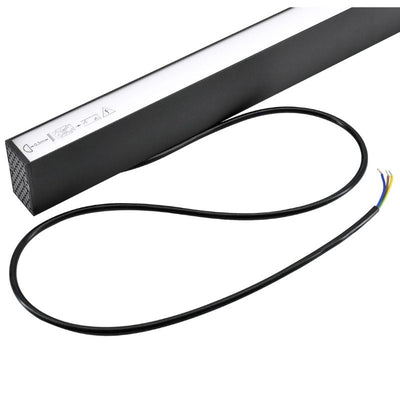 Linéaire Suspendu LED 30W 120cm Noir - Garantie 5 ans
