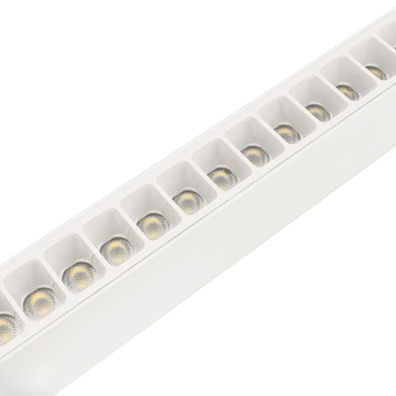 Linéaire Suspendu LED 30W 120cm UGR19 Blanc - Garantie 5 ans - Silamp France