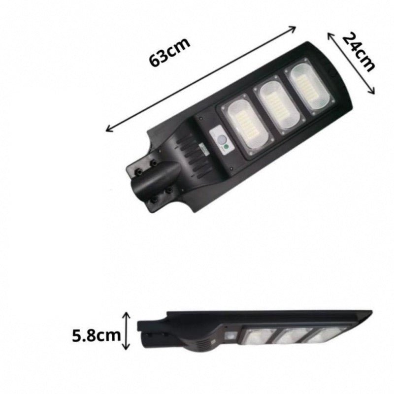 Luminaire LED Urbain Solaire 30W IP65 - Silamp France