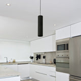 Luminaire Suspendu GU10 IP20 30cm NOIR