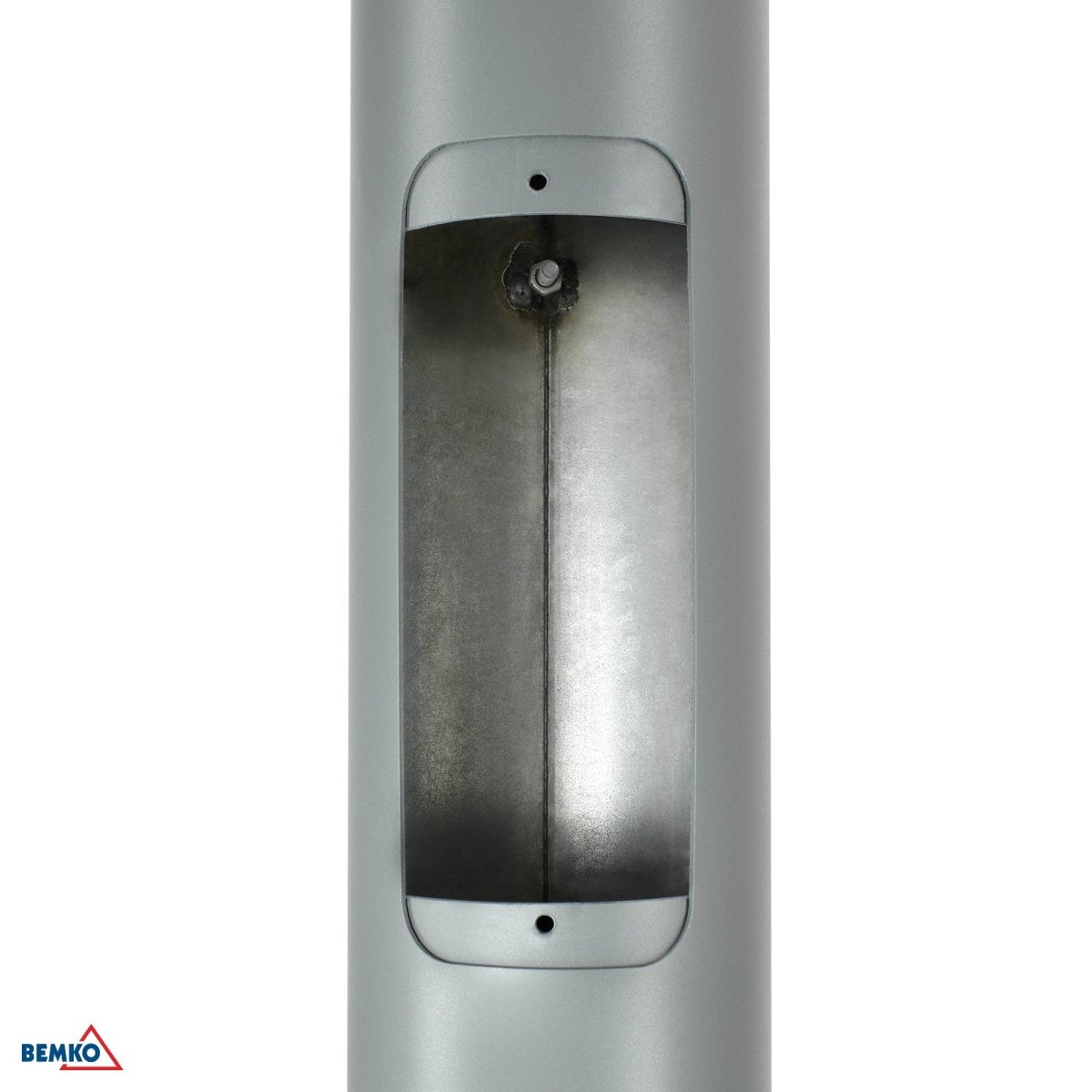 Mât d’Éclairage Public Droit 3m Ø60mm Gris - Silamp France