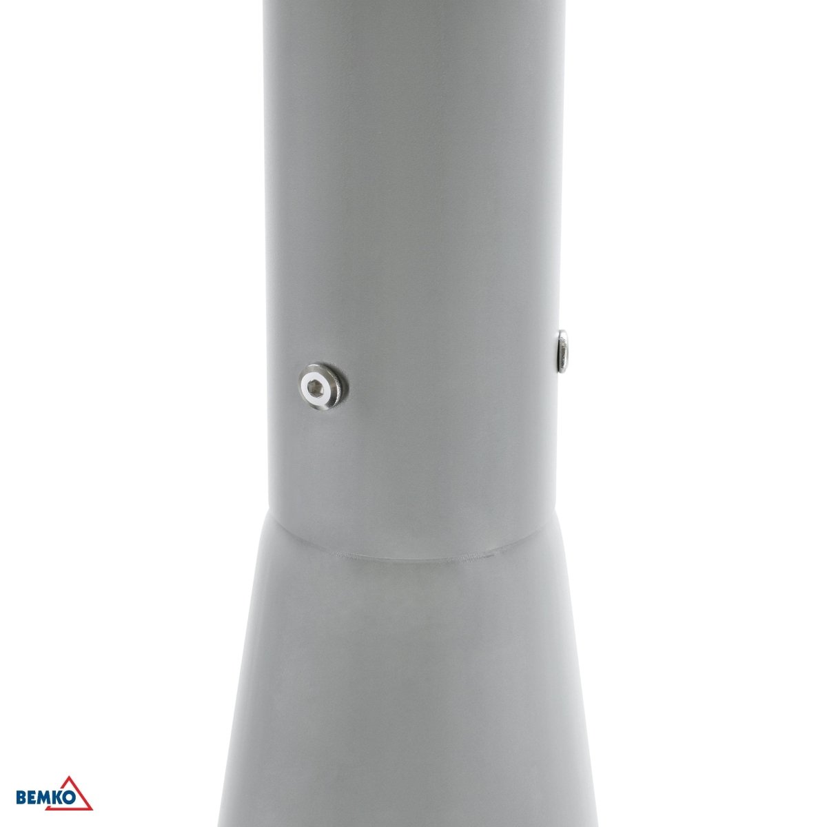 Mât d’Éclairage Public Droit 3m Ø60mm Gris - Silamp France