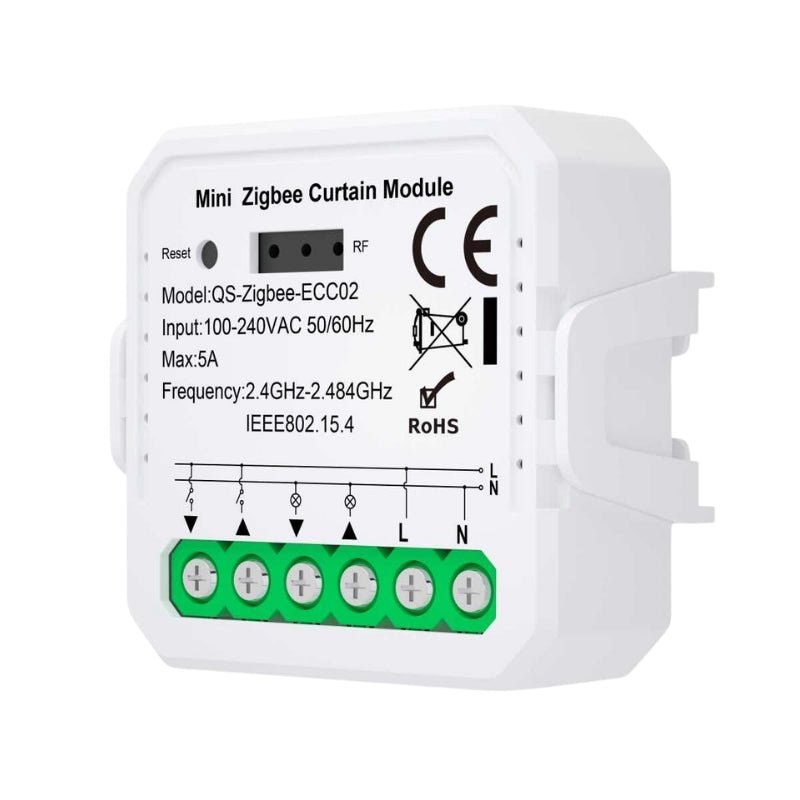 Module Interrupteur pour Volet Roulant Zigbee (2 pièces) + passerelle Zigbee - Silamp France