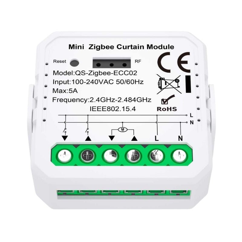 Module Interrupteur pour Volet Roulant Zigbee (2 pièces) + passerelle Zigbee - Silamp France