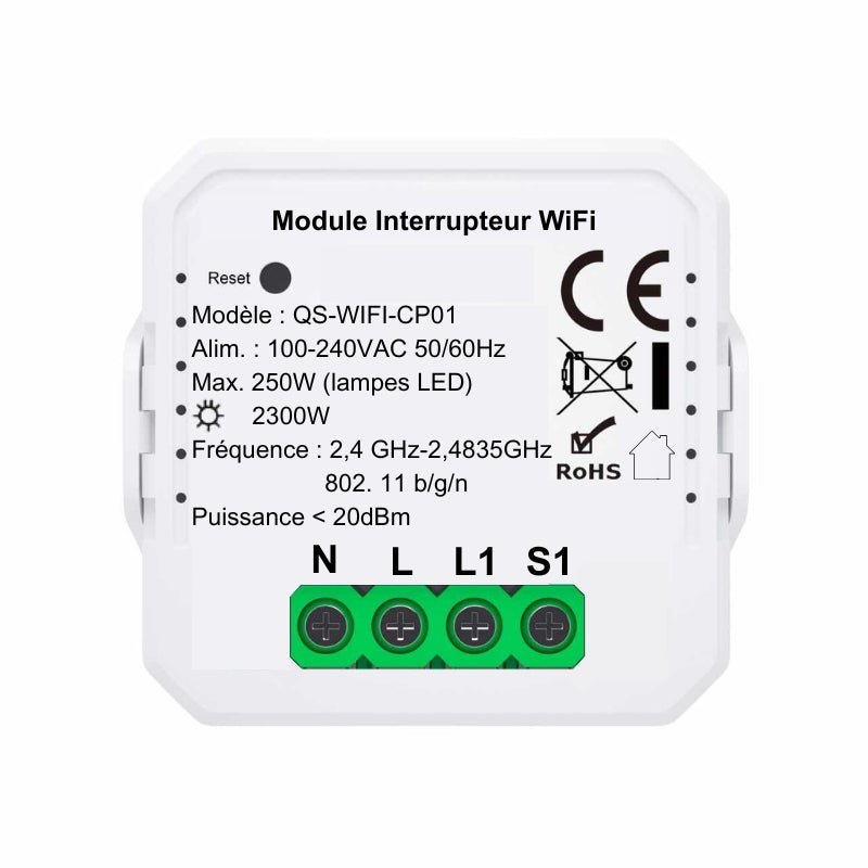 Module Interrupteur WiFi - Silamp France